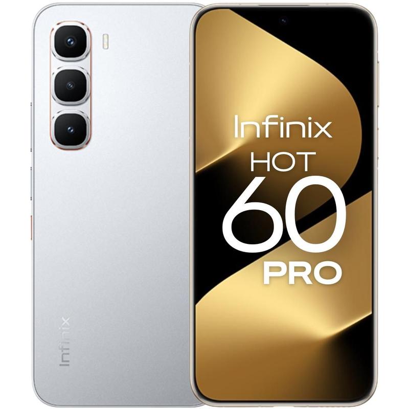 Smartphone Infinix Hot 60 Pro 256GB Tela AMOLED 144Hz 50MP Bateria